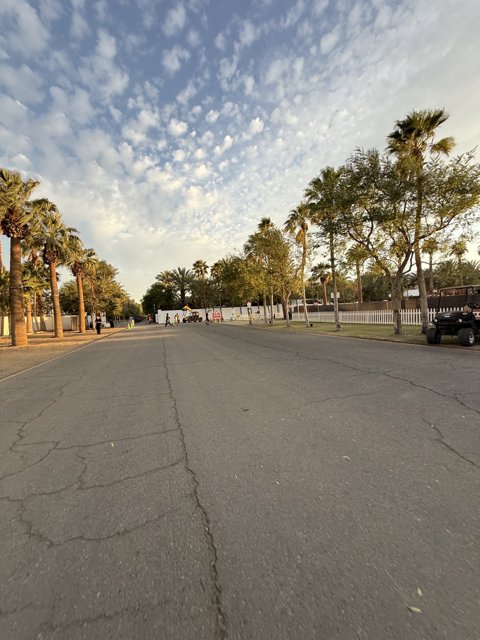 Quiet Evening at the Empire Polo Club