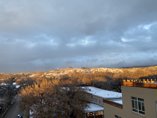 Morning Skyline in Santa Fe