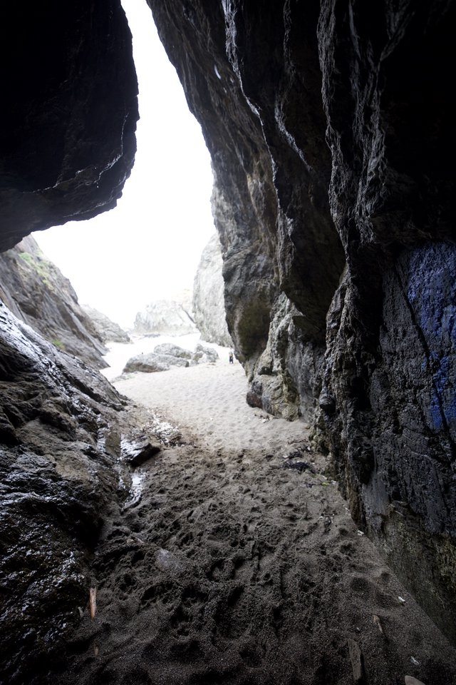 Through the Sea Cave: Light Beyond the Darkness