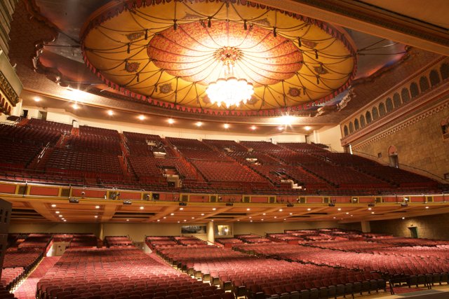 Red Seats in Grand Auditorium