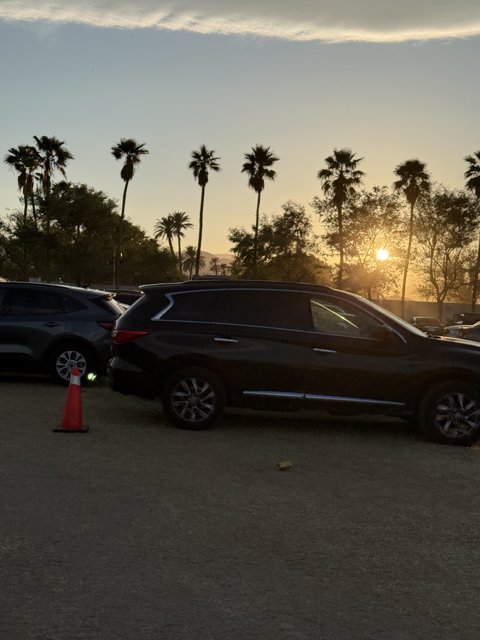 Sunset Parking at the Polo Grounds