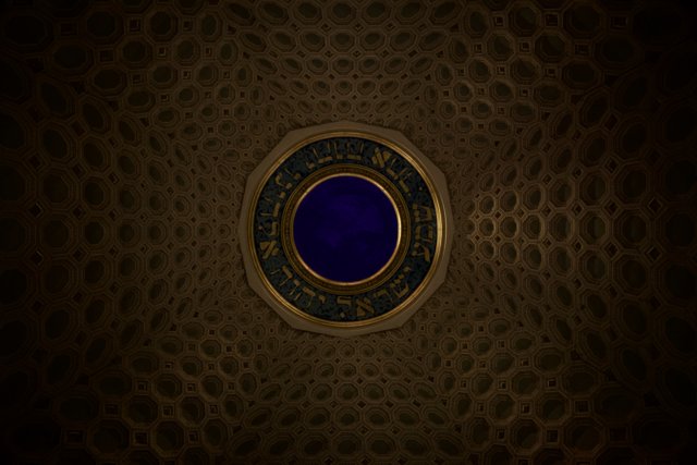 Blue and Gold Dome