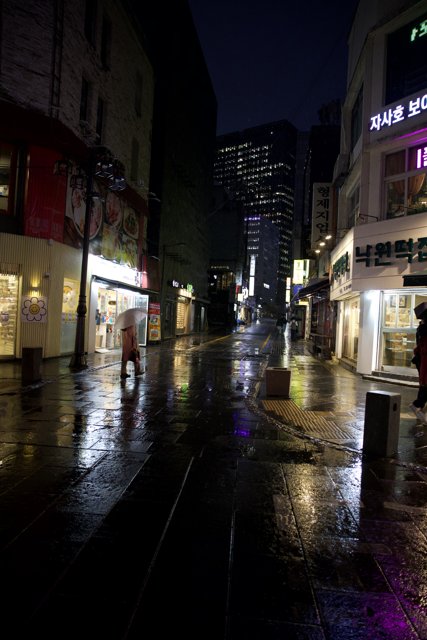 Midnight Rain in Korea