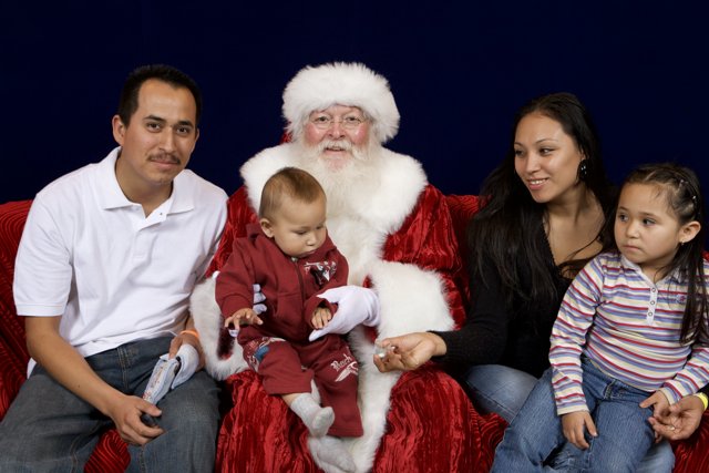 A Family Christmas with Santa Claus