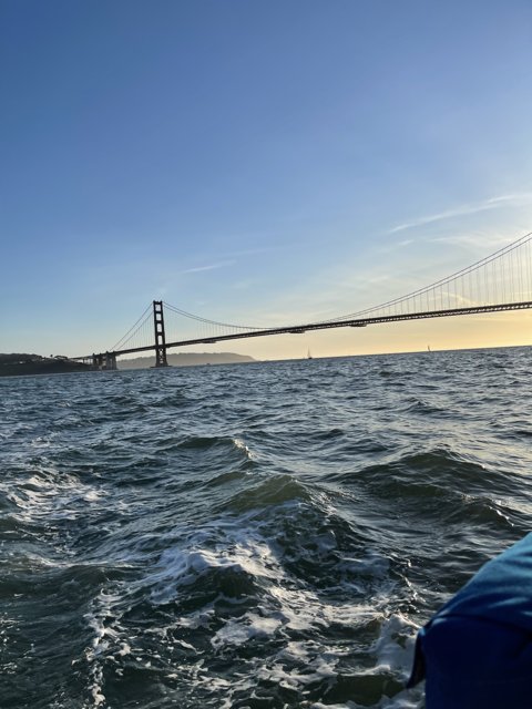 Golden Gate Bridge Reflection on San Francisco Bay