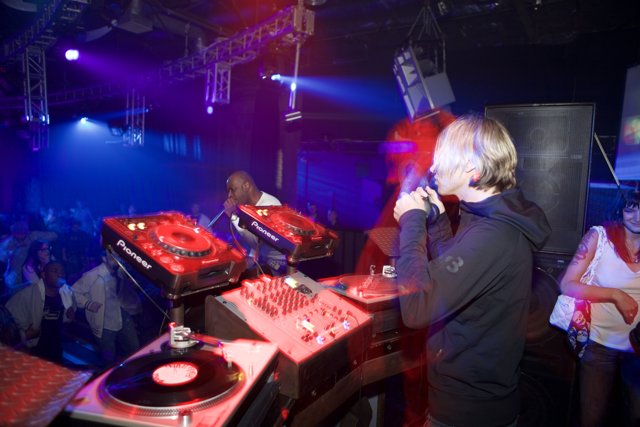 DJ at the Funktion Night Club
