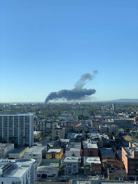 Blaze Engulfs Downtown San Diego Office Building