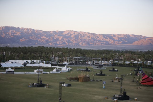 Stage View at Coachella Music Festival