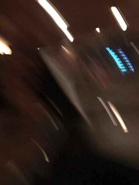 Blurred City Drive