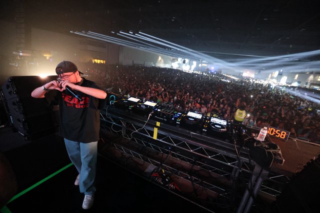 DJ Commands Massive Crowd at Wobbleland 2026