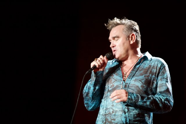Morrissey Performs at Coachella 2009