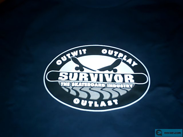 Survivor Logo on Dark Blue T-Shirt