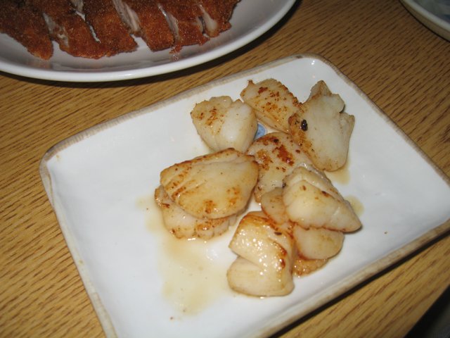 Scallops and Sliced Bread