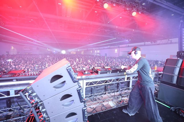 DJ Commands Massive Crowd at Wobbleland Festival