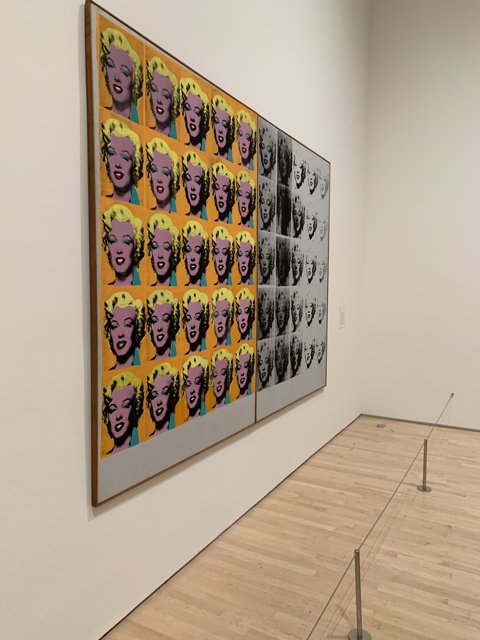 Iconic Marilyn Monroe Painting on Display at SFMOMA