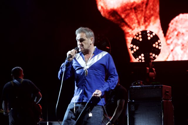 Morrissey Rocks the Crowd with His Performance
