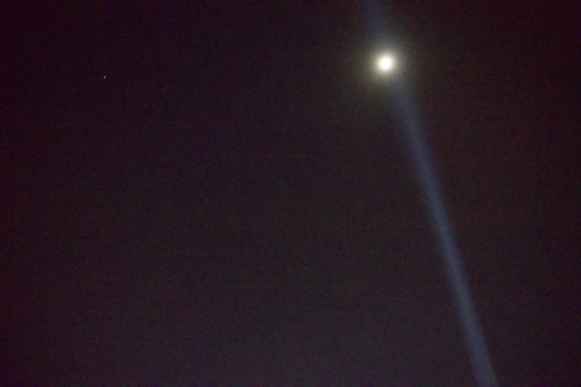 Celestial Glow: Moonlit Spotlight at Coachella 2024