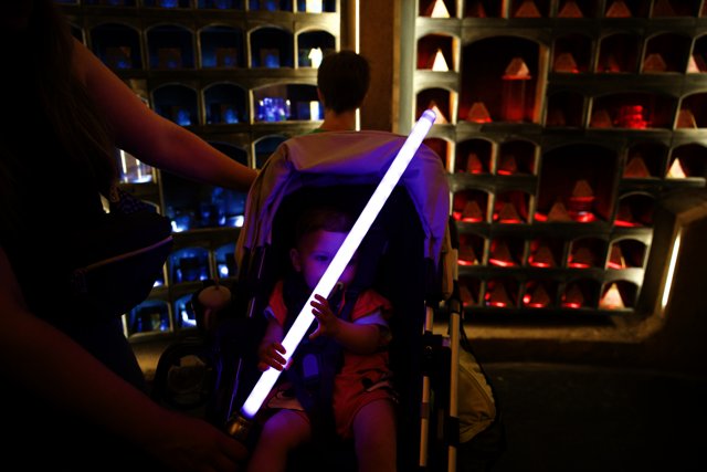 Baby Jedi Adventures at Disneyland