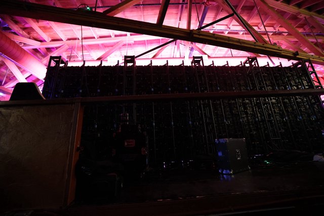 Backstage Darkness: Wobbleland Festival Stage Infrastructure