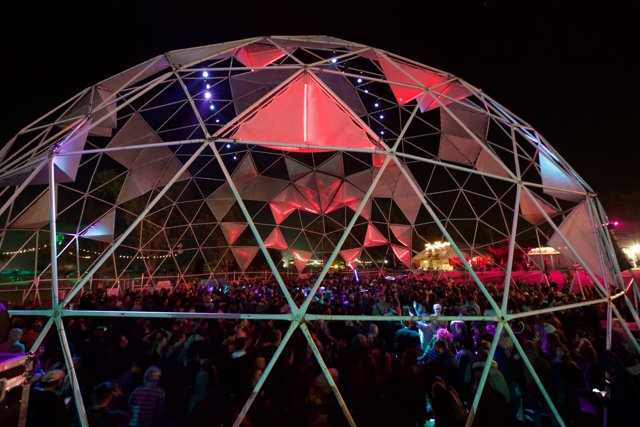 Illuminated Dome at Coachella