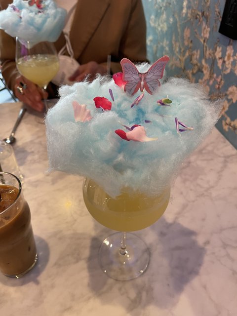 Blue Cloud Cocktail