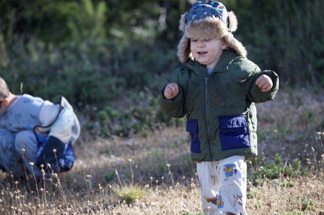 Toddler Adventure at Mount Diablo in Winter Gear