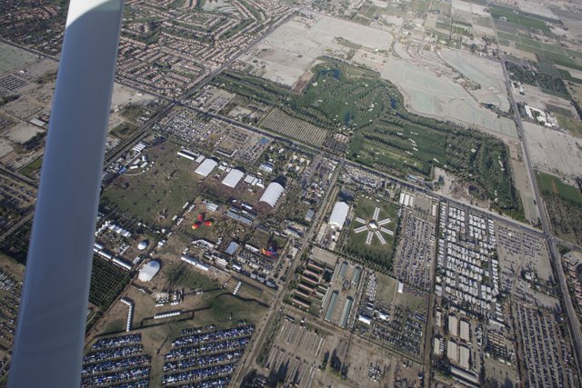 Aerial View of an Urban Metropolis