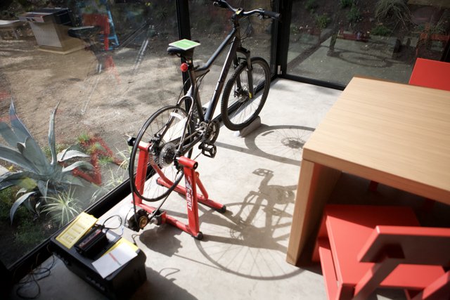 Plywood Bicycle Stand