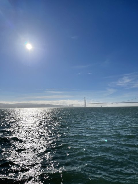 Rising Sun over San Francisco Bay