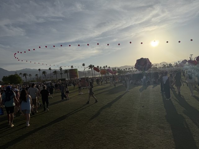 Sunset Gathering at Empire Polo Club