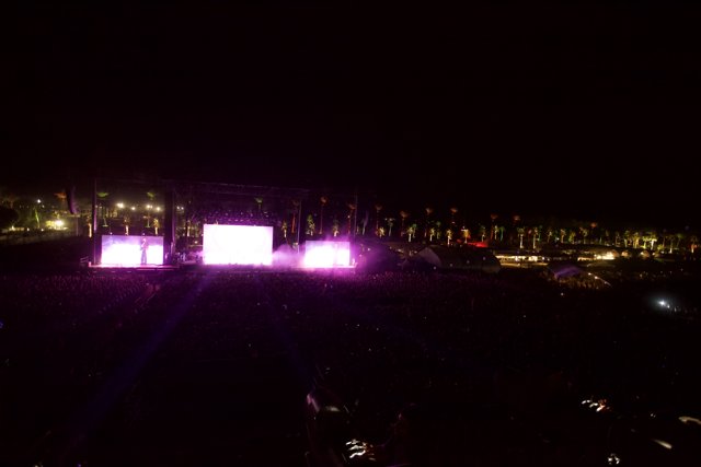Purple Haze on the Coachella Stage