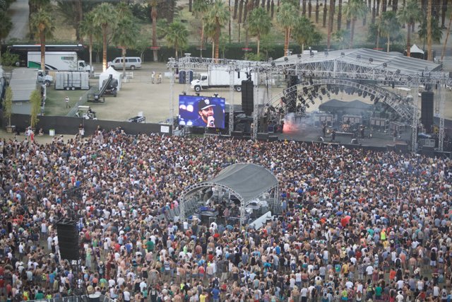 The Weeknd Rocks Coachella Stage