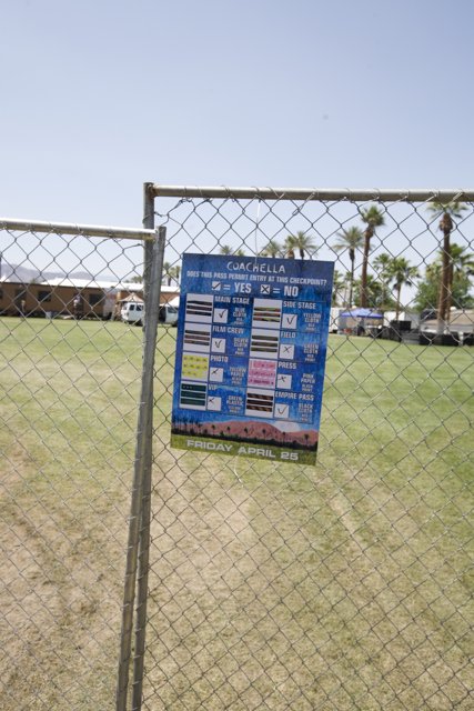 Coachella Festival Sign