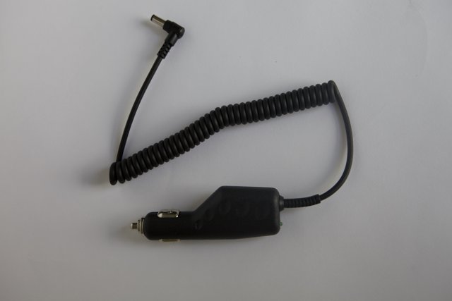 Black Car Charger Adapter