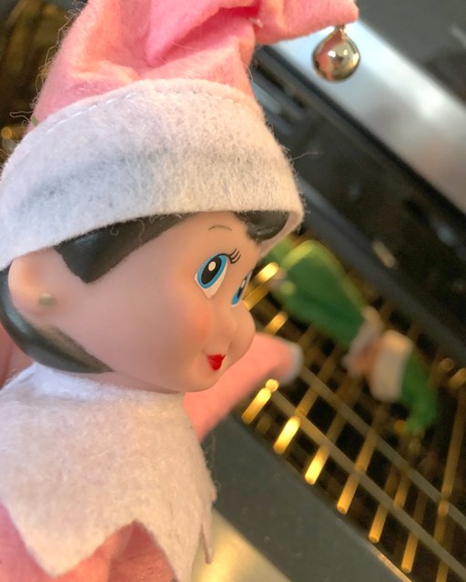 Elf on the Shelf at Disneyland Resort