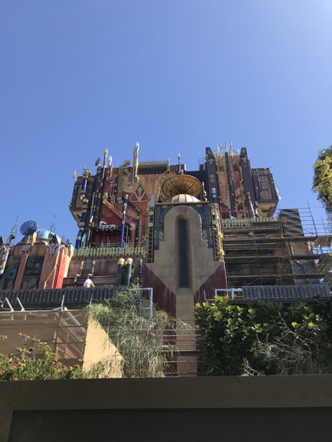 Towering Architecture at Disney California Adventure