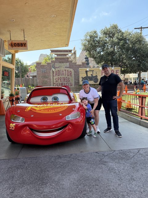 Meeting a Disney Icon in Radiator Springs