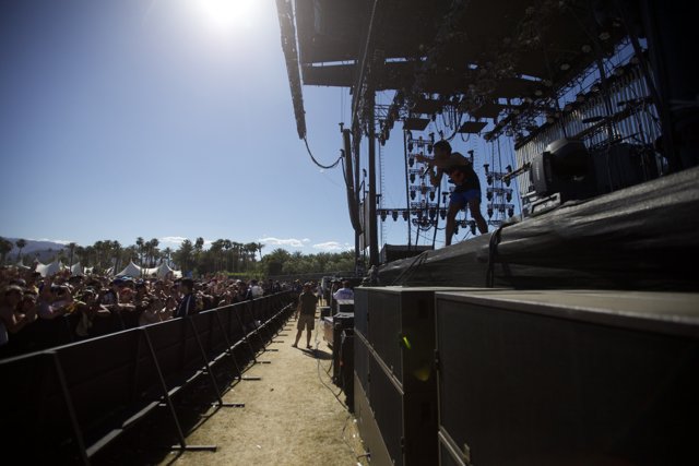 Donald Glover Rocks Coachella Stage