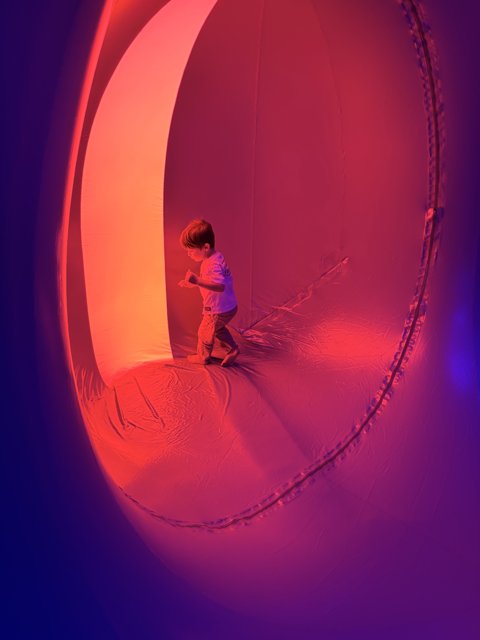 Adventure in Neon Glow