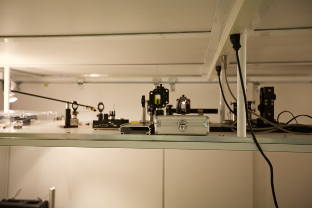 Modern Lab Equipment Display