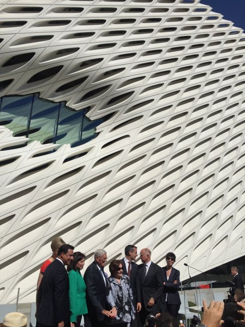 Distinguished Guests at The Broad
