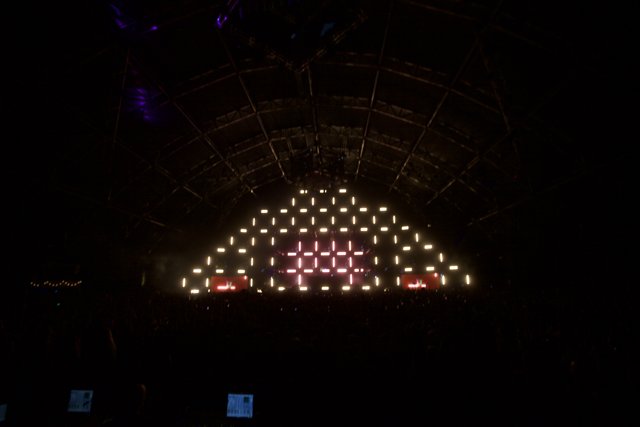 The Epic Coachella Stage Lights Up the Night