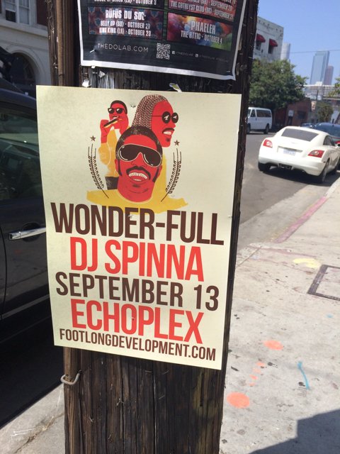 The Wonderful DJ Spina Poster