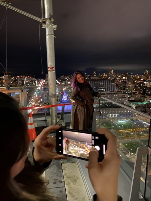 City Night Selfie