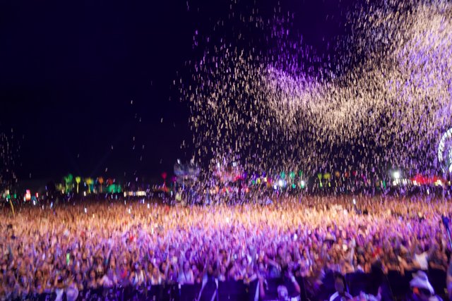 Confetti Chaos at Coachella