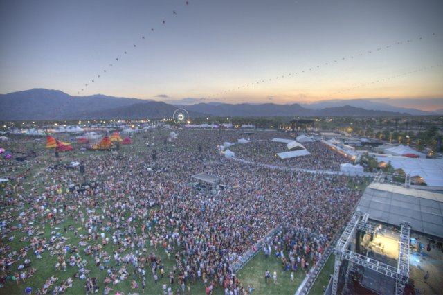 Euphoric Energy at Coachella Concert