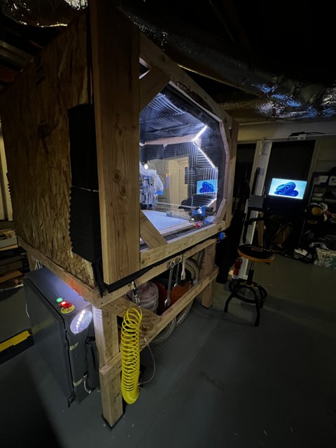 The Wood-Framed Computer Room