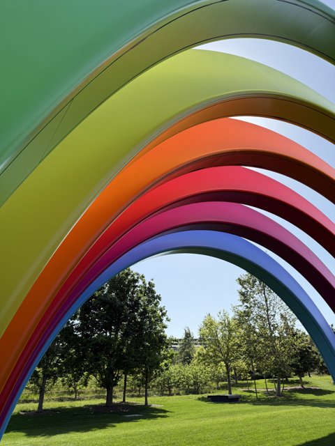 Rainbow Arches of Apple Park