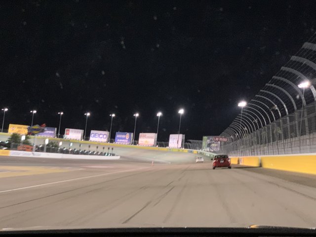 Nighttime Racing at Las Vegas Motor Speedway