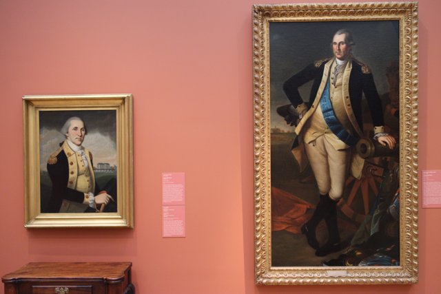 George Washington Paintings on Display